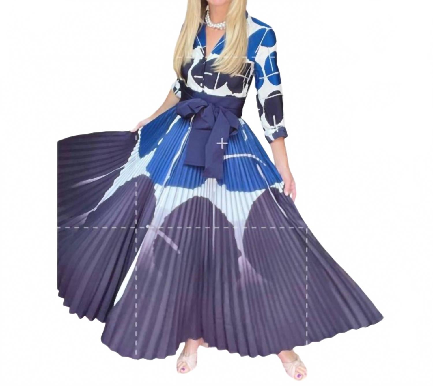 Терма Geodots длинное платье в синем цвете SARA ROKA
Терма Geodots длинное платье в синем цвете SARA ROKA