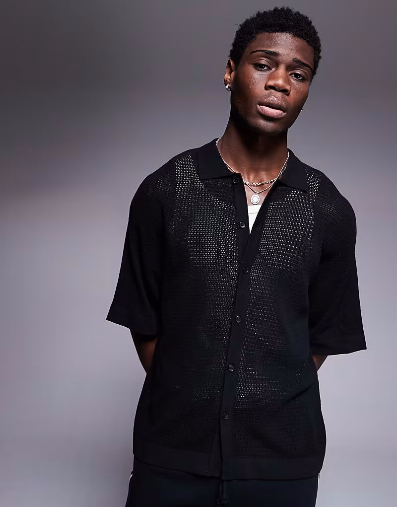 Рубашка крючком ADPT черного цвета
Рубашка крючком ADPT черного цвета