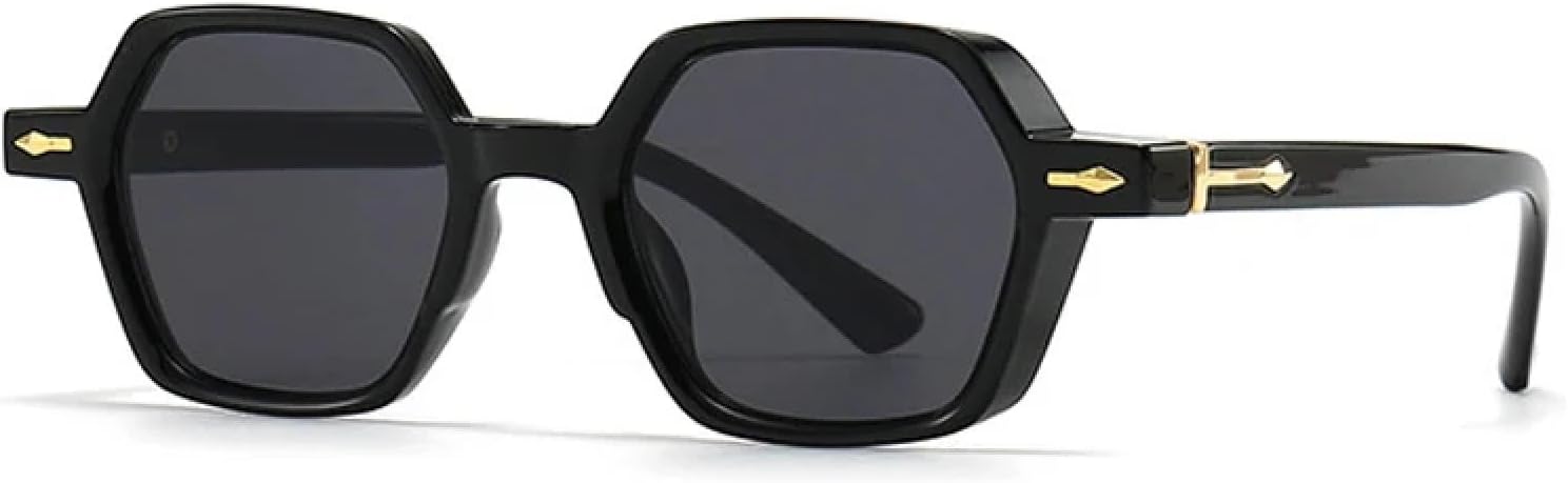 Солнцезащитные очки с защитой от УФ-излучения UV400 для женщин и мужчин | Небольшие градиентные линзы с декоративными заклепками | Для занятий спортом на открытом воздухе DSVIGF, Black Gray
Солнцезащитные очки с защитой от УФ-излучения UV400 для женщин и мужчин | Небольшие градиентные линзы с декоративными заклепками | Для занятий спортом на открытом воздухе DSVIGF, Black Gray