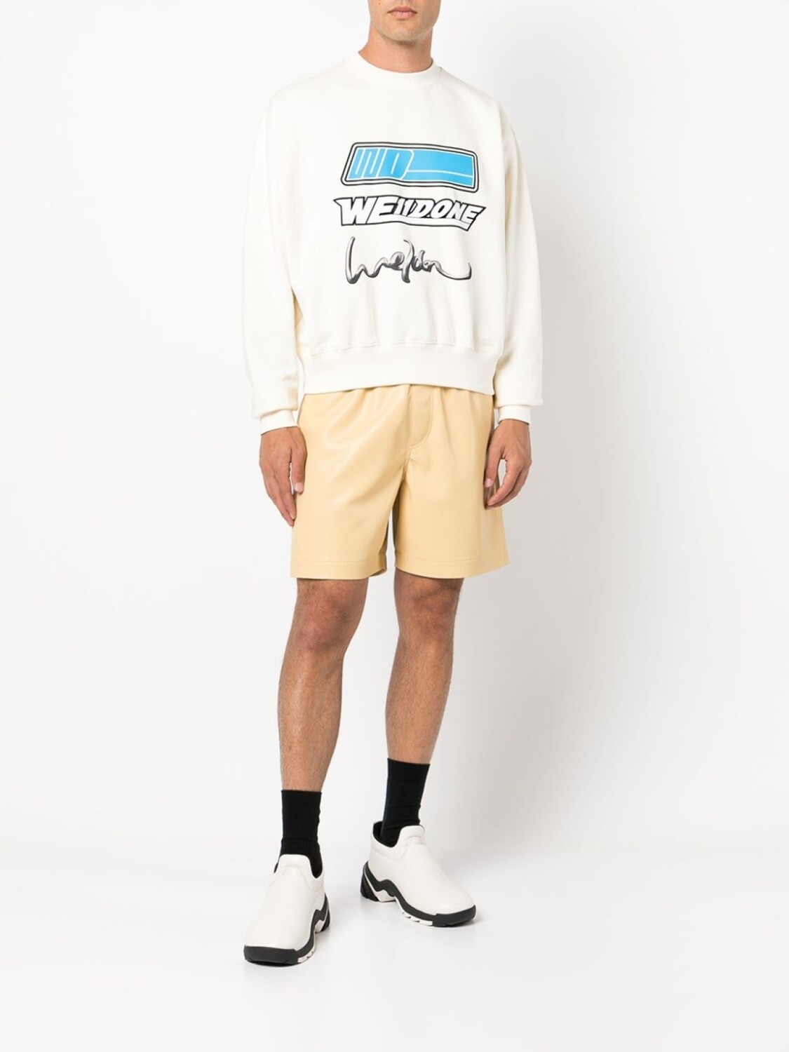 We11done толстовка с нашивкой-логотипом, белый
We11done толстовка с нашивкой-логотипом, белый