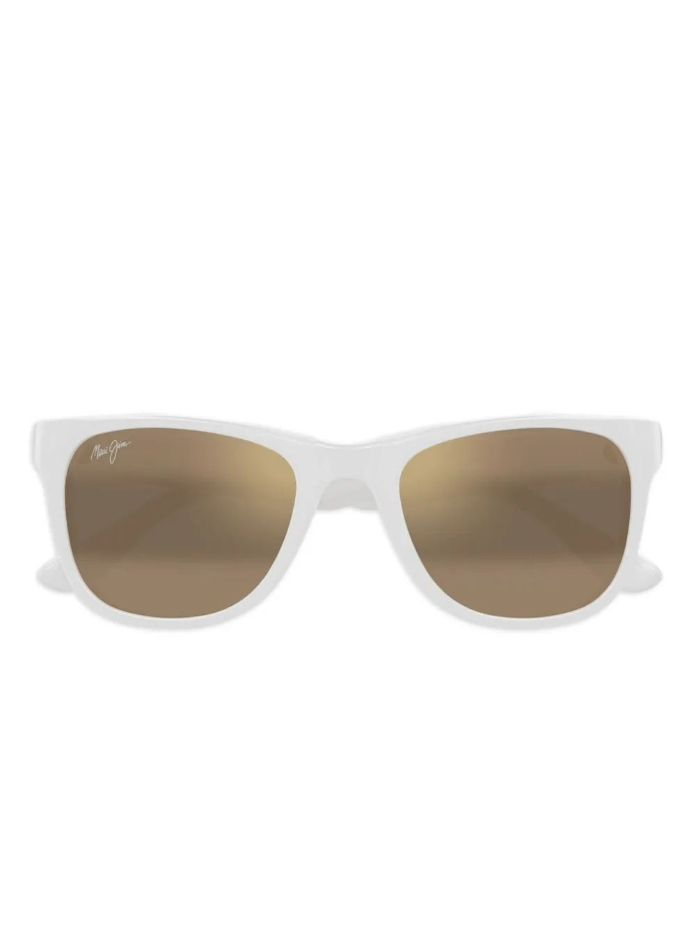 Солнцезащитные очки в квадратной оправе Maui Jim, белый
Солнцезащитные очки в квадратной оправе Maui Jim, белый