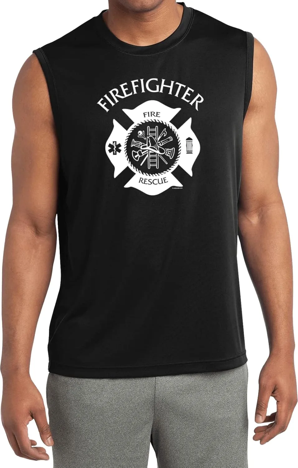 Футболка пожарного без рукавов Moisture Wicking Buy Cool Shirts
Футболка пожарного без рукавов Moisture Wicking Buy Cool Shirts