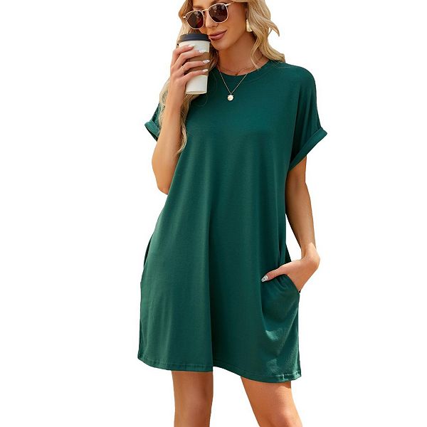 Женское летнее платье-туника с коротким рукавом Yesfashion, Dark Green
Женское летнее платье-туника с коротким рукавом Yesfashion, Dark Green