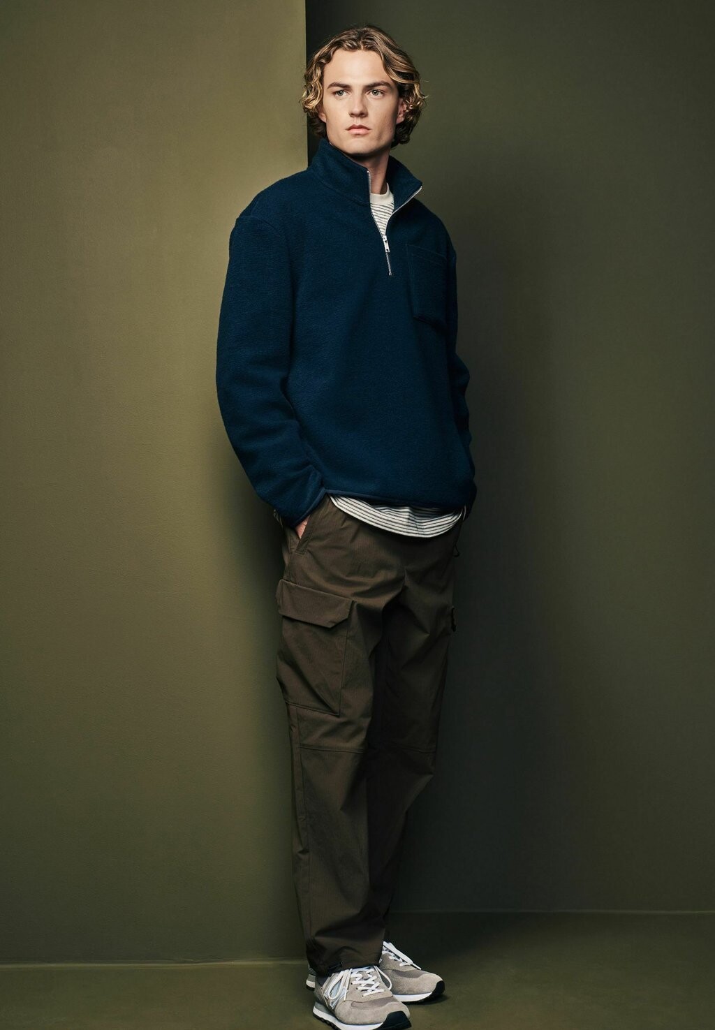 Джемпер ZIP NECK Next, серый 
Джемпер ZIP NECK Next, серый