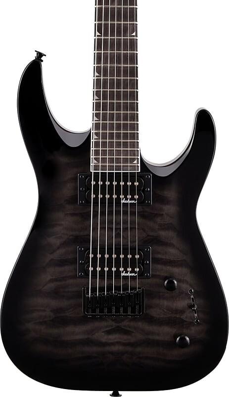 Электрогитара Jackson JS Dinky Arch Top JS22Q-7 DKA HT 7-String Guitar, Trans Black Burst
Электрогитара Jackson JS Dinky Arch Top JS22Q-7 DKA HT 7-String Guitar, Trans Black Burst