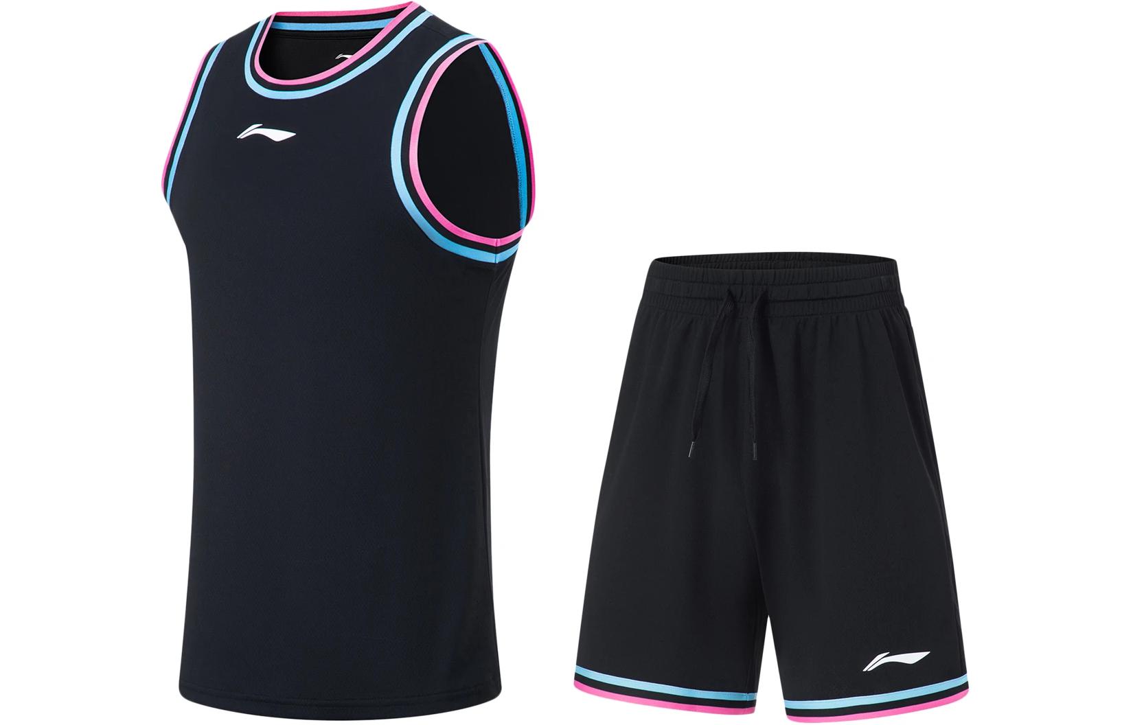 Профессиональная баскетбольная серия баскетбольный костюм мужской LINING, черный
Профессиональная баскетбольная серия баскетбольный костюм мужской LINING, черный