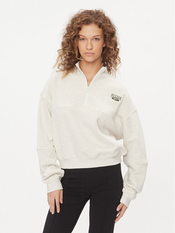 Толстовка обычного кроя Reebok, экрю
Толстовка обычного кроя Reebok, экрю