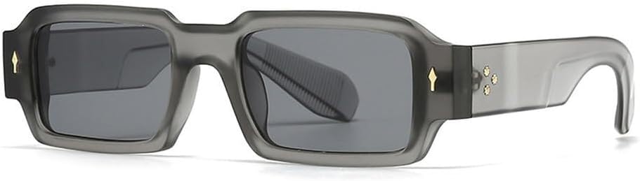 Популярные модные квадратные женские солнцезащитные очки с заклепками, винтажные панк-очки, мужские трендовые очки с защитой от УФ-излучения UV400, сине-зеленые солнцезащитные очки LXLHWN, Gray Gray
Популярные модные квадратные женские солнцезащитные очки с заклепками, винтажные панк-очки, мужские трендовые очки с защитой от УФ-излучения UV400, сине-зеленые солнцезащитные очки LXLHWN, Gray Gray