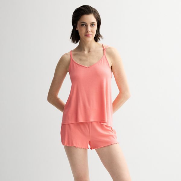 Женский комплект пижамы: топ-майка и шорты Sonoma Goods For Life, цвет shell pink
Женский комплект пижамы: топ-майка и шорты Sonoma Goods For Life, цвет shell pink