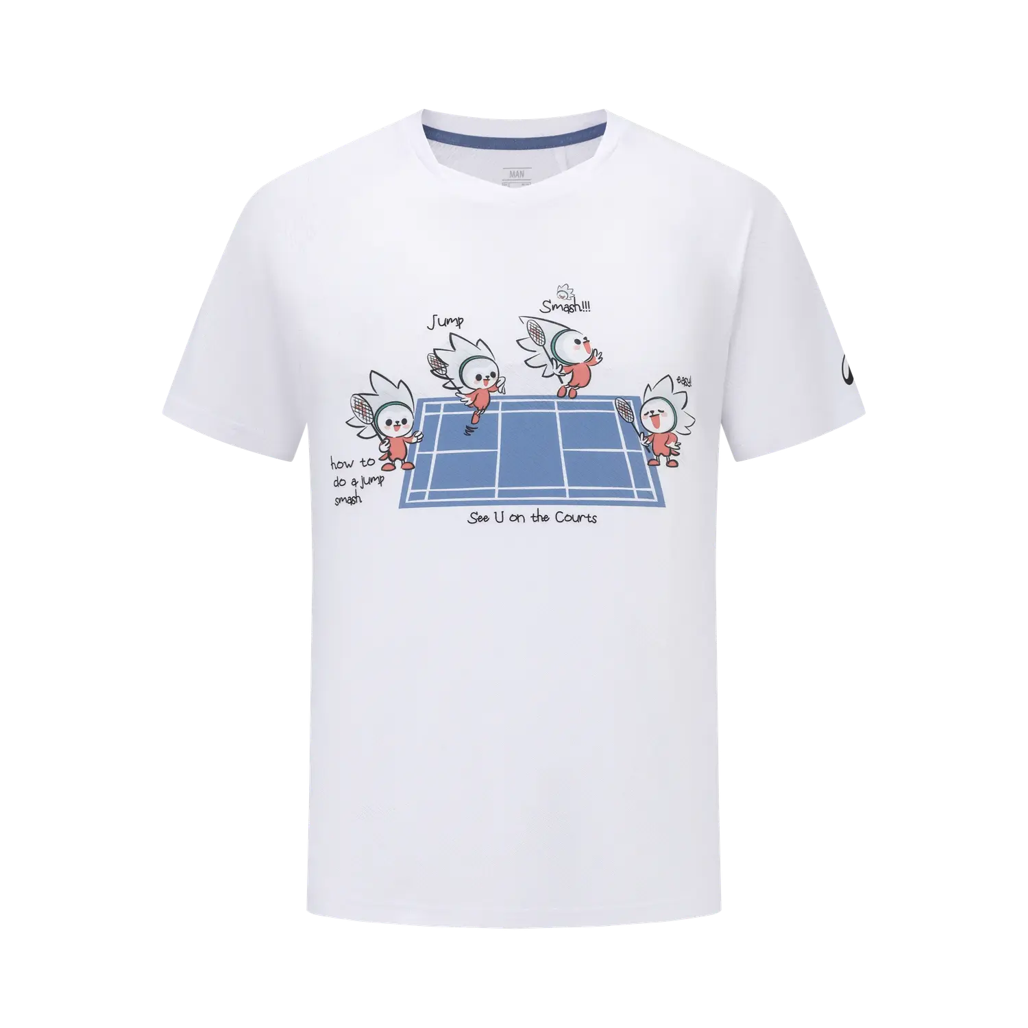 Мужская футболка для бадминтона Perfly 560 Limited Edition Cartoon Blue
Мужская футболка для бадминтона Perfly 560 Limited Edition Cartoon Blue