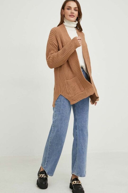 Кардиган Answear Lab, коричневый
Кардиган Answear Lab, коричневый