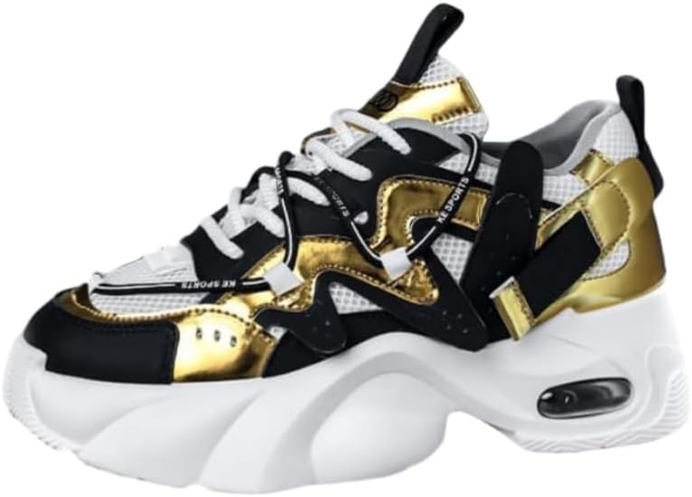 Мужские спортивные кроссовки большого размера на толстой подошве, модные. Противоскользящая резиновая подошва, верх из полиуретана. Дышащие и удобные. Подходят для активного отдыха и повседневного использования Fmshi, черный
Мужские спортивные кроссовки большого размера на толстой подошве, модные. Противоскользящая резиновая подошва, верх из полиуретана. Дышащие и удобные. Подходят для активного отдыха и повседневного использования Fmshi, черный