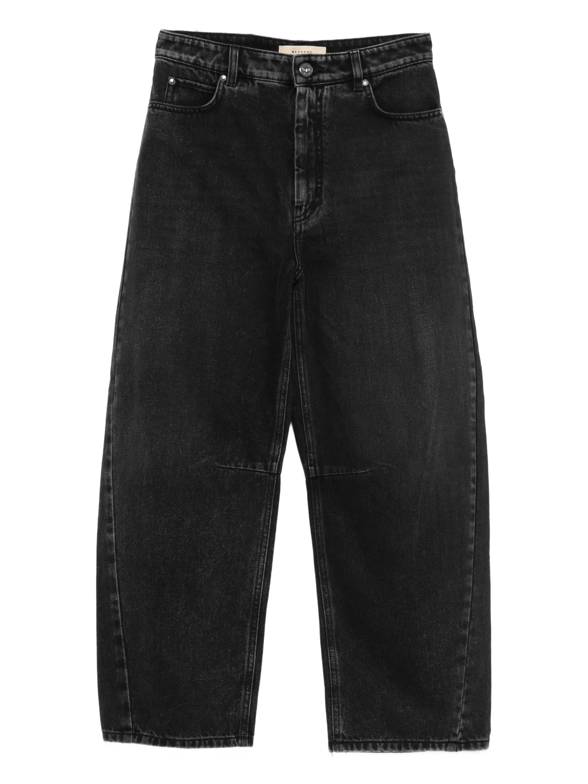 Широкие джинсы Weekend Max Mara, черный
Широкие джинсы Weekend Max Mara, черный