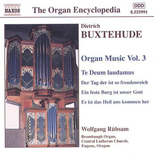 CD диск Buxtehude / Rubsam: Organ Music 3
CD диск Buxtehude / Rubsam: Organ Music 3