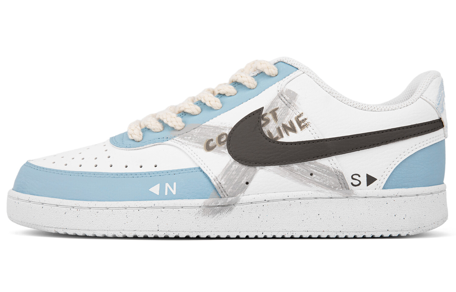 Кроссовки Nike Court Vision Skateboarding Shoes Men Low-top Blue/black/white, белый/синий
Кроссовки Nike Court Vision Skateboarding Shoes Men Low-top Blue/black/white, белый/синий