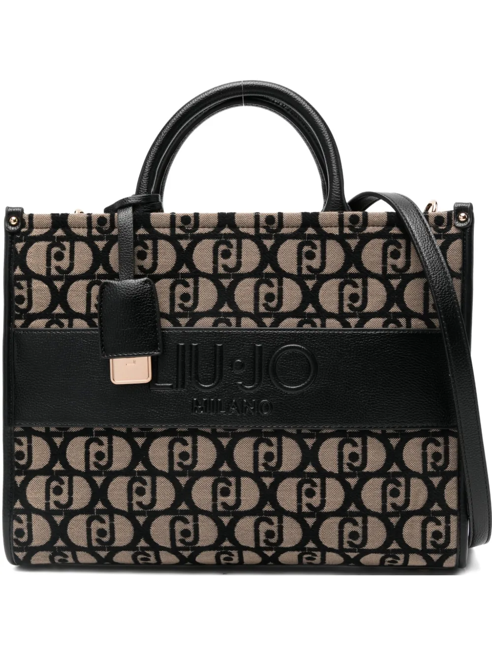 Сумка-тоут с логотипом LIU JO, нейтральный
Сумка-тоут с логотипом LIU JO, нейтральный