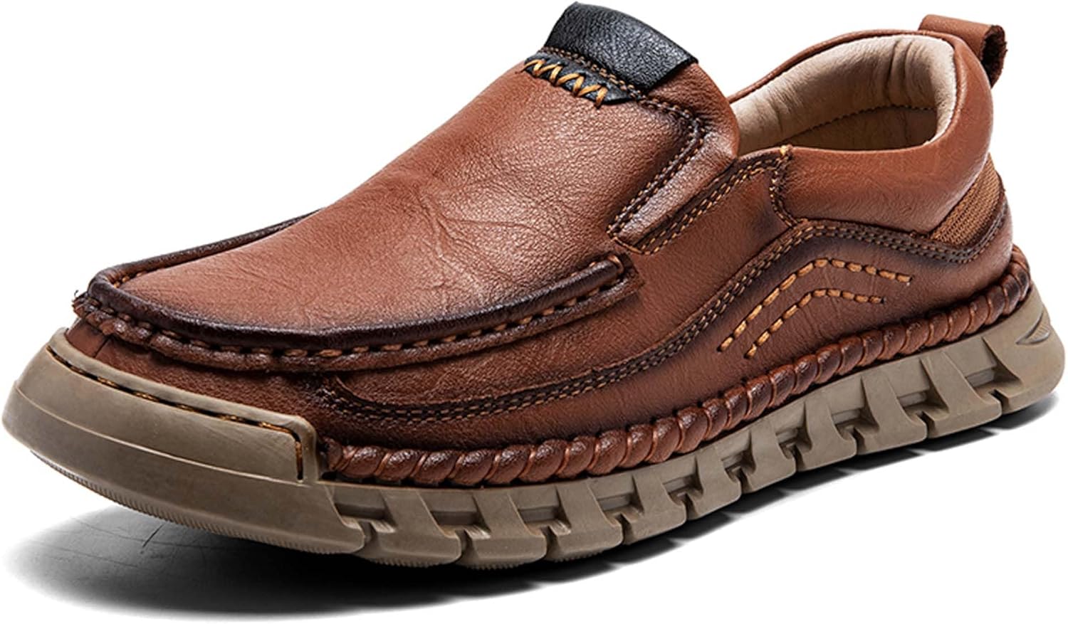 Мужские премиальные кожаные повседневные прогулочные туфли, лоферы, мужские слипоны, деловые повседневные туфли, обувь для вождения, мягкие, удобные, износоустойчивые, ручная строчка Generic, коричневый
Мужские премиальные кожаные повседневные прогулочные туфли, лоферы, мужские слипоны, деловые повседневные туфли, обувь для вождения, мягкие, удобные, износоустойчивые, ручная строчка Generic, коричневый