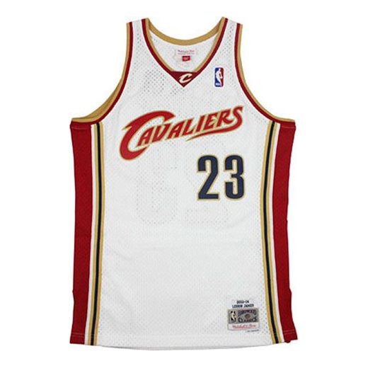 Джерси Mitchell & Ness NBA Swingman Jersey 'Cleveland Cavaliers - LeBron James 2003/04', белый
Джерси Mitchell & Ness NBA Swingman Jersey 'Cleveland Cavaliers - LeBron James 2003/04', белый