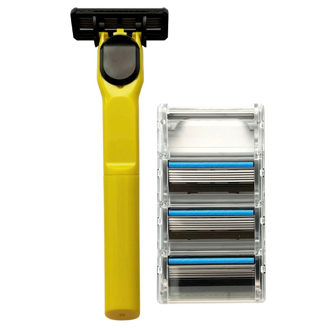 Бритва set: designgriff mit 4 klingen Shavemebaby, gelb, количество 1 шт.
Бритва set: designgriff mit 4 klingen Shavemebaby, gelb, количество 1 шт.