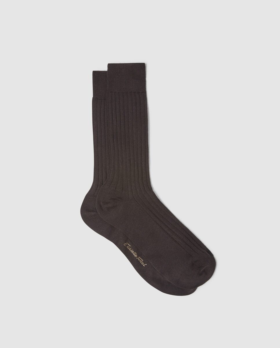 Мужские носки Emidio Tucci Emidio Tucci, темно коричневый 
Мужские носки Emidio Tucci Emidio Tucci, темно коричневый