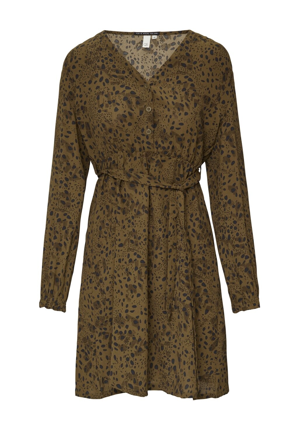 Дневное платье MIT ALL-OVER-PRINT QS, темно-зеленый
Дневное платье MIT ALL-OVER-PRINT QS, темно-зеленый