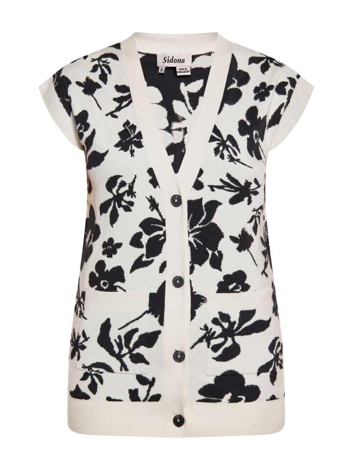 Свитер-жилет Sidona, цвет wollweiss schwarz
Свитер-жилет Sidona, цвет wollweiss schwarz