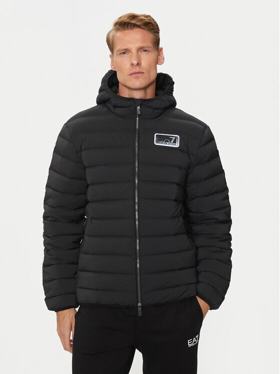 Пуховик стандартного кроя Ea7 Emporio Armani, черный
Пуховик стандартного кроя Ea7 Emporio Armani, черный