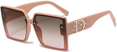 Классические квадратные солнцезащитные очки для женщин, модные солнцезащитные очки в винтажном стиле с бриллиантами, крупная оправа, защита от ультрафиолета UV400 MTZJH, Pink Brown Pink
Классические квадратные солнцезащитные очки для женщин, модные солнцезащитные очки в винтажном стиле с бриллиантами, крупная оправа, защита от ультрафиолета UV400 MTZJH, Pink Brown Pink