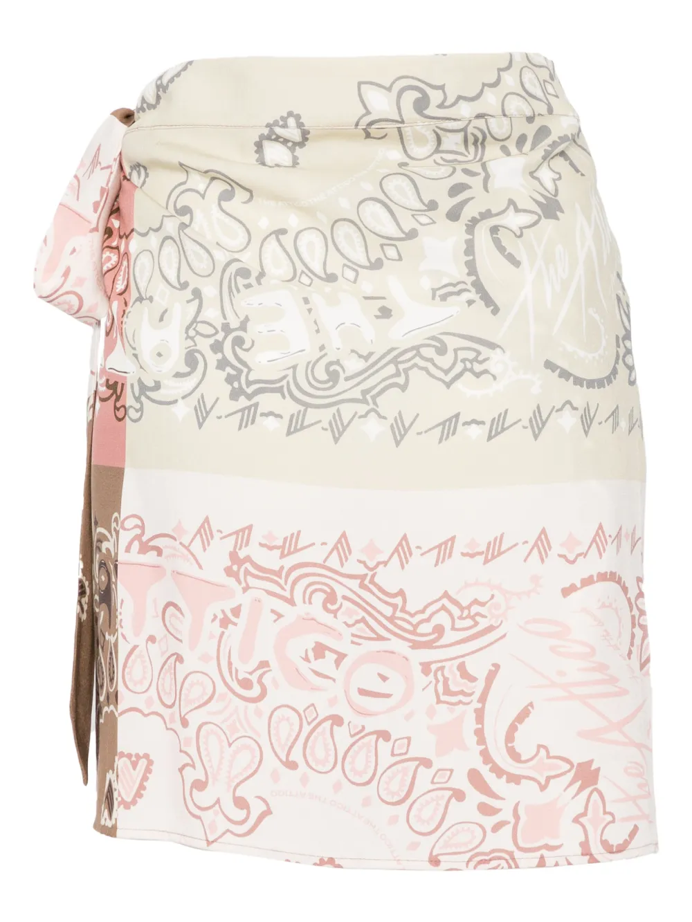 Парео с принтом The Attico, нейтральный 
Парео с принтом The Attico, нейтральный