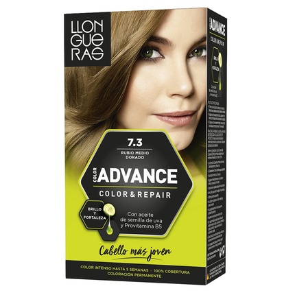 Color Advance Coffee Salon Collection Краска для волос 7.3 Средний золотистый блондин Llongueras
Color Advance Coffee Salon Collection Краска для волос 7.3 Средний золотистый блондин Llongueras