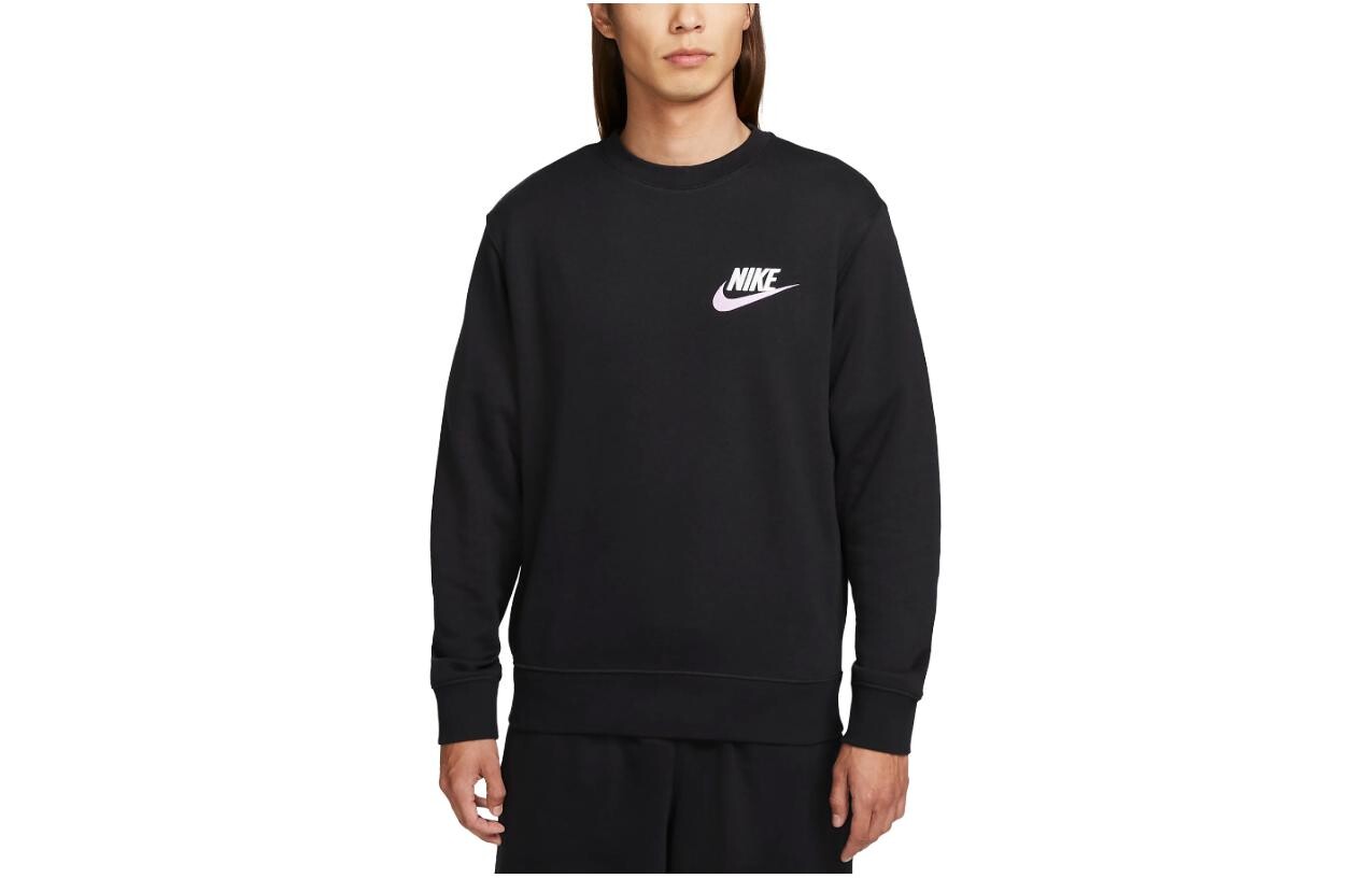 Толстовка мужская черная Nike, черный 
Толстовка мужская черная Nike, черный