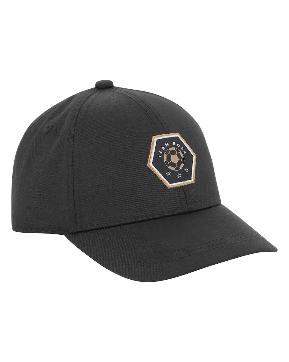 Кепка для мальчика с передней этикеткой и регулировкой сзади BOSS Kidswear, чёрный
Кепка для мальчика с передней этикеткой и регулировкой сзади BOSS Kidswear, чёрный