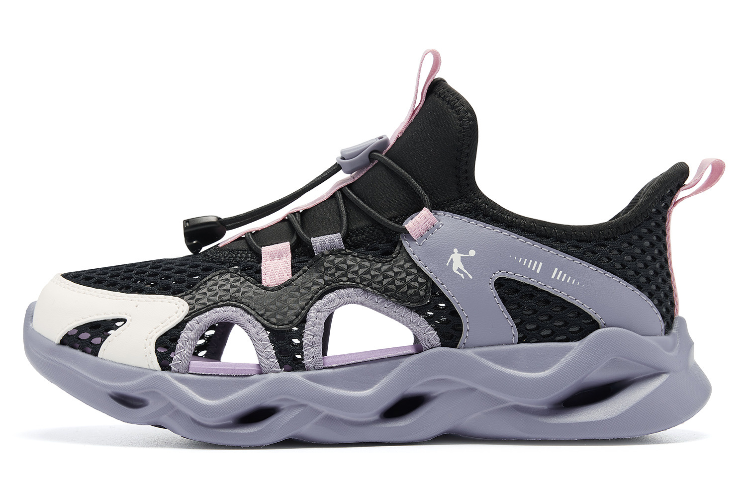 Нескользящие и дышащие низкие детские кроссовки для бега QIAODAN, черный/серый
Нескользящие и дышащие низкие детские кроссовки для бега QIAODAN, черный/серый