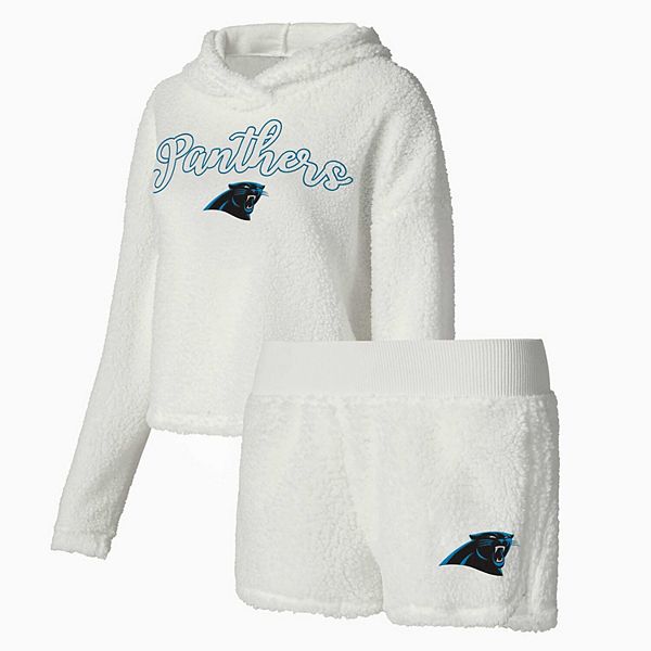 Женский спортивный комплект для сна concepts sport white carolina panthers с пуловером и шортами Unbranded
Женский спортивный комплект для сна concepts sport white carolina panthers с пуловером и шортами Unbranded