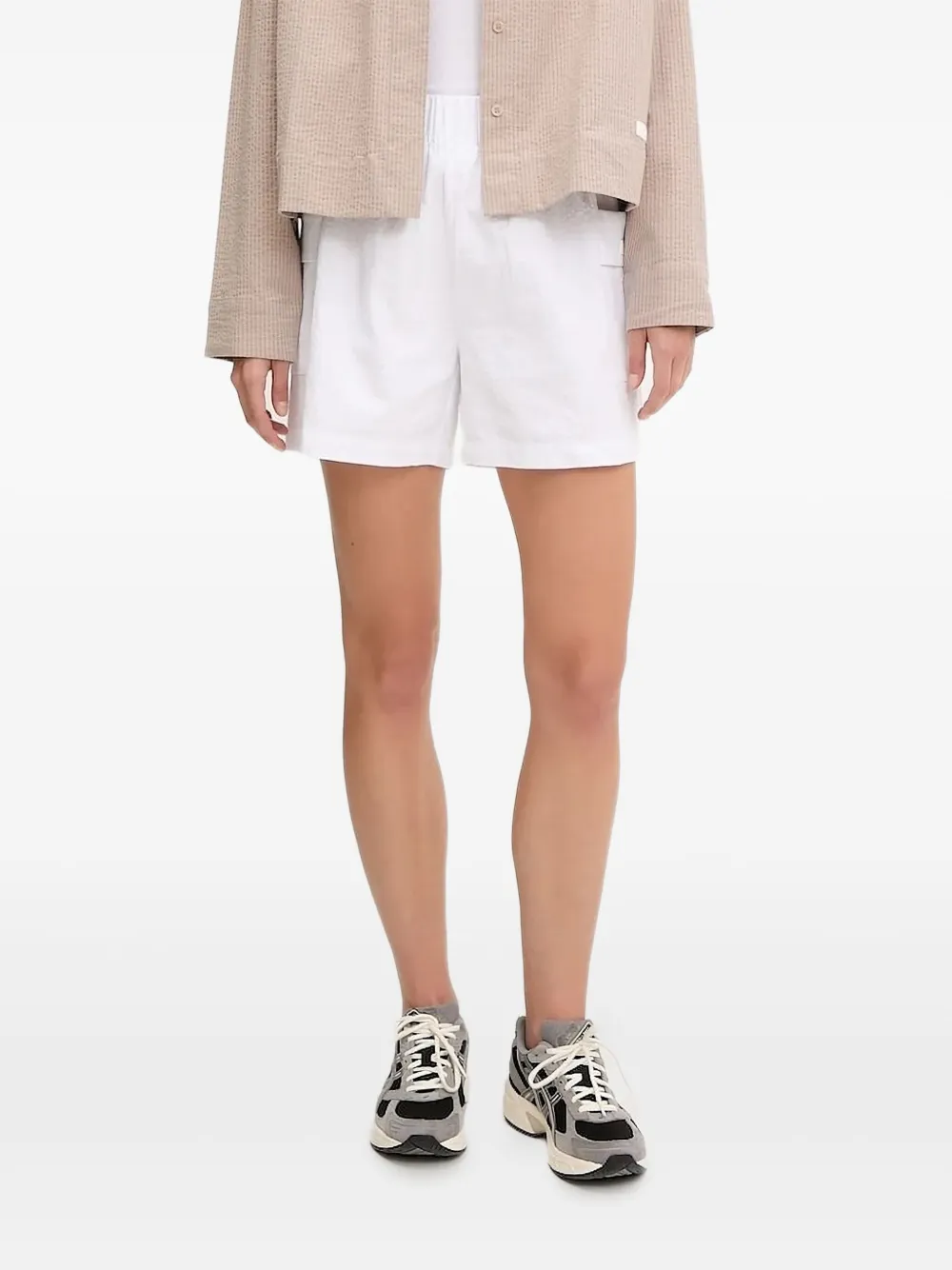 Шорты из смесового хлопка Ea7 Emporio Armani, белый
Шорты из смесового хлопка Ea7 Emporio Armani, белый