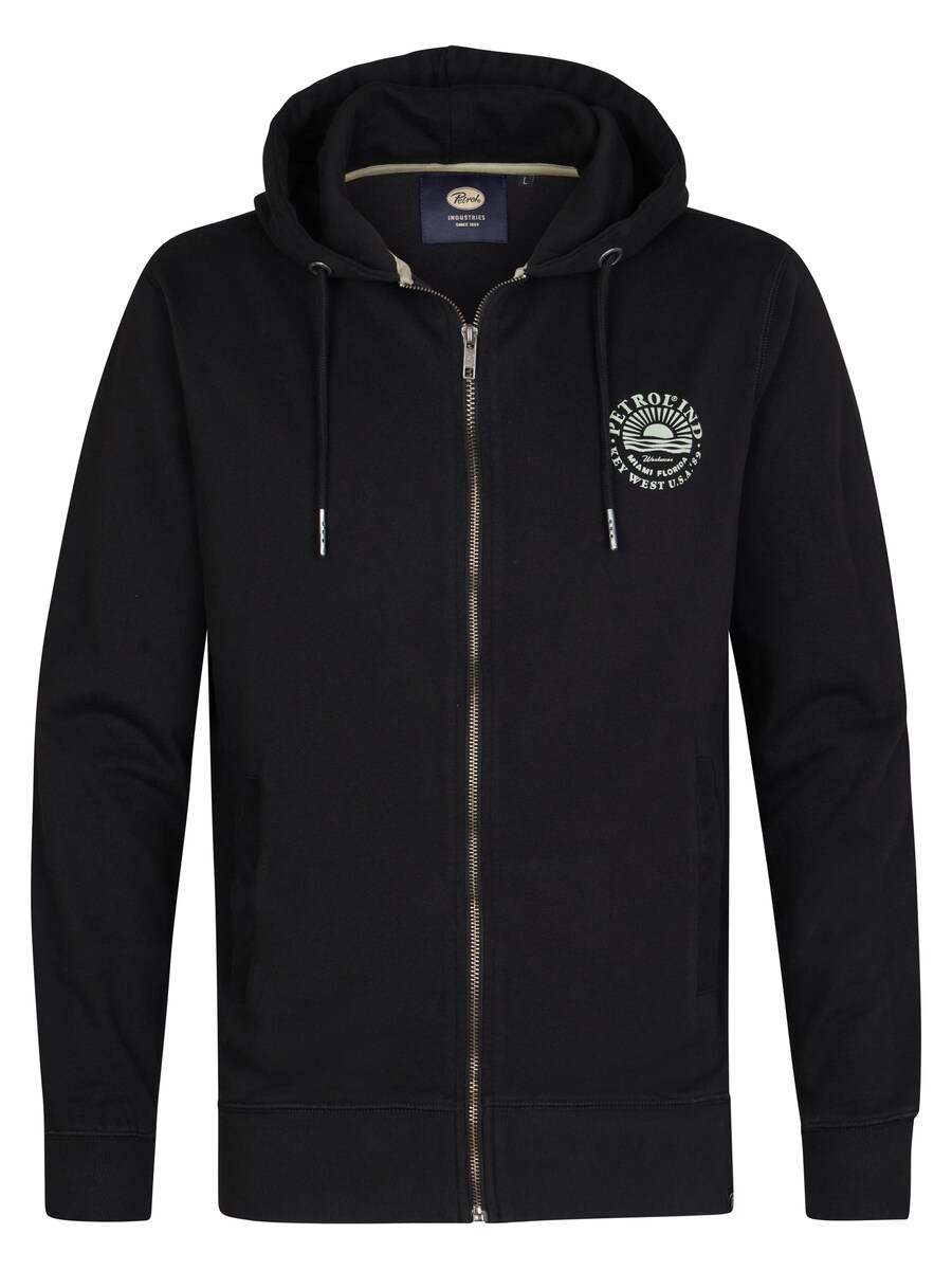 Толстовка с капюшоном на молнии Petrol Industries Nauticbay, черный
Толстовка с капюшоном на молнии Petrol Industries Nauticbay, черный