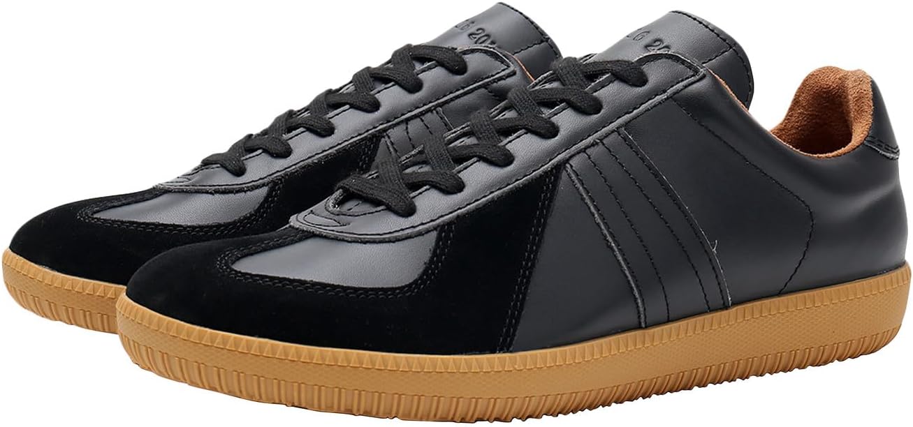 Мужские повседневные кроссовки Santimon Mens из натуральной кожи с низким верхом, удобные модные беговые туфли, черный
Мужские повседневные кроссовки Santimon Mens из натуральной кожи с низким верхом, удобные модные беговые туфли, черный