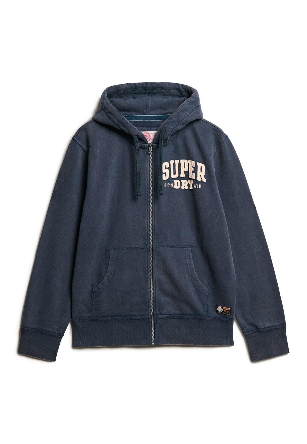 Толстовка на молнии Superdry, синий
Толстовка на молнии Superdry, синий