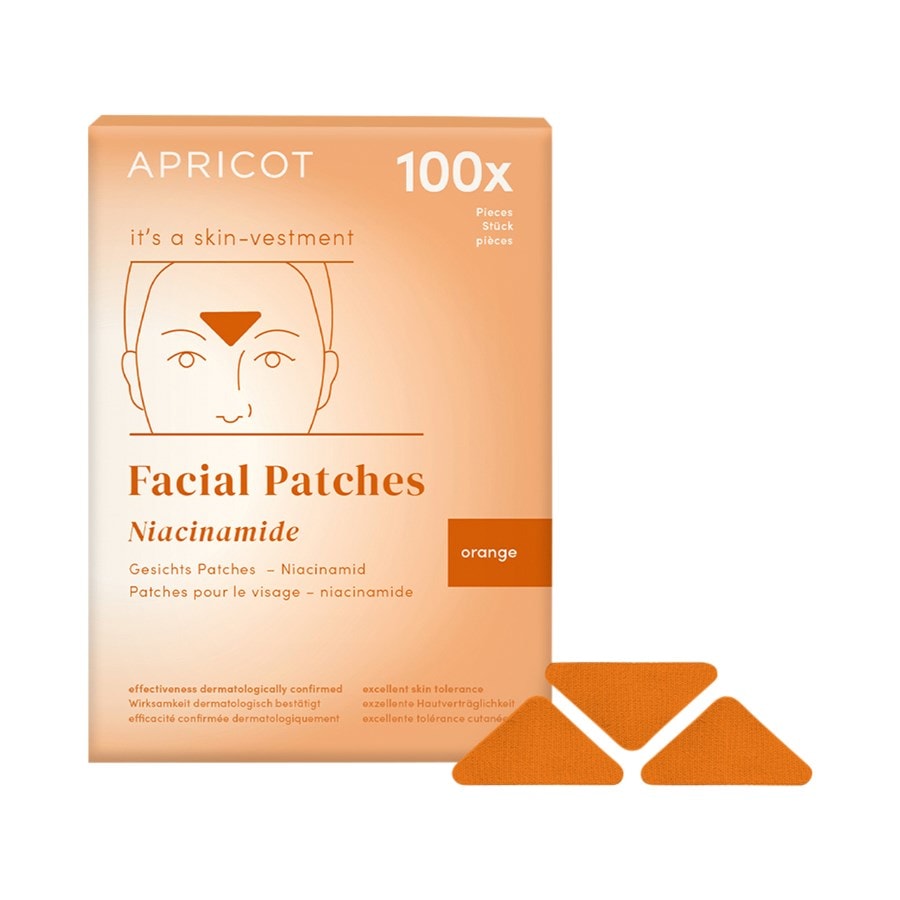 Маска для лица APRICOT Facial Patches Niacinamide - it’s a skin-vestment, 100 Stk.
Маска для лица APRICOT Facial Patches Niacinamide - it’s a skin-vestment, 100 Stk.