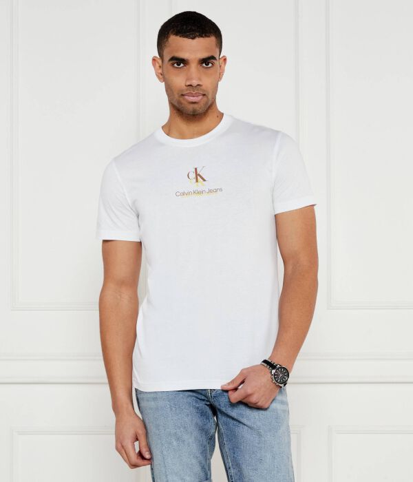 Футболки Regular fit Calvin Klein Jeans, белый 
Футболки Regular fit Calvin Klein Jeans, белый