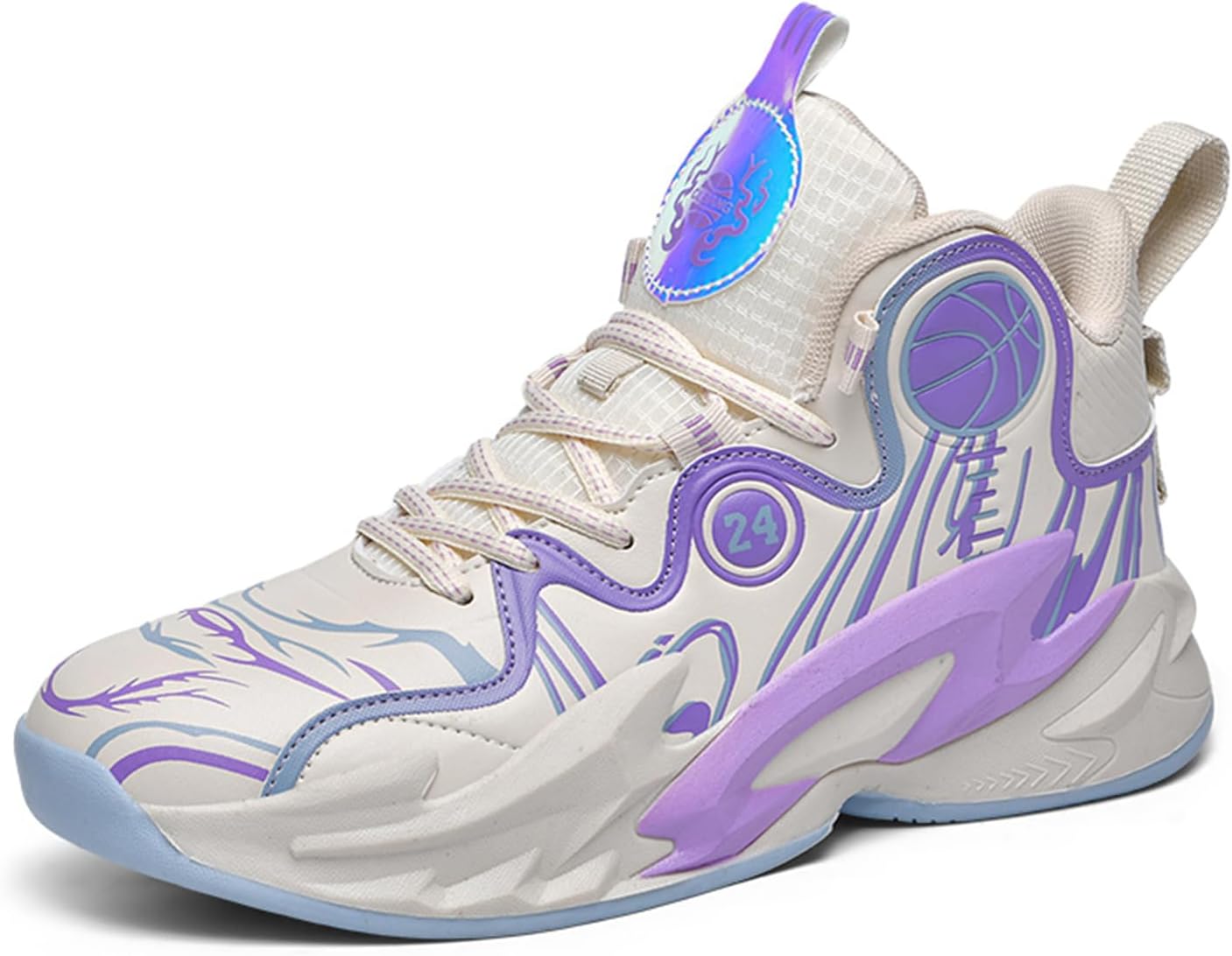 Мужские высокие кроссовки на шнуровке для баскетбола, модные, с нескользящей подошвой для улицы, мягкая амортизация, спортивные кроссовки для бега, тенниса и атлетики Didopery, бежевый
Мужские высокие кроссовки на шнуровке для баскетбола, модные, с нескользящей подошвой для улицы, мягкая амортизация, спортивные кроссовки для бега, тенниса и атлетики Didopery, бежевый