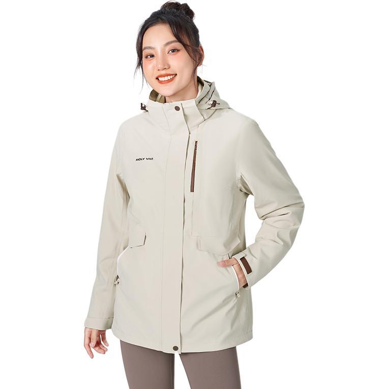MOLY VIVI Мужская и женская куртка софтшелл, Oat White (Assault Style)
MOLY VIVI Мужская и женская куртка софтшелл, Oat White (Assault Style)