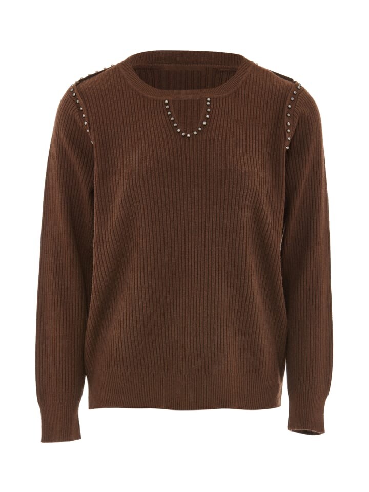 Пуловер LEOMIA, коричневый
Пуловер LEOMIA, коричневый