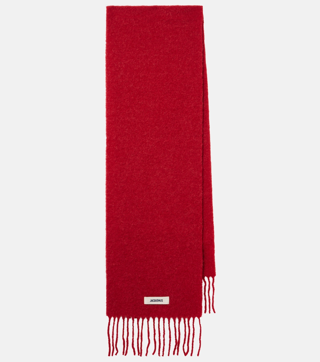 Шарф из смесовой шерсти Jacquemus, Dark Red
Шарф из смесовой шерсти Jacquemus, Dark Red