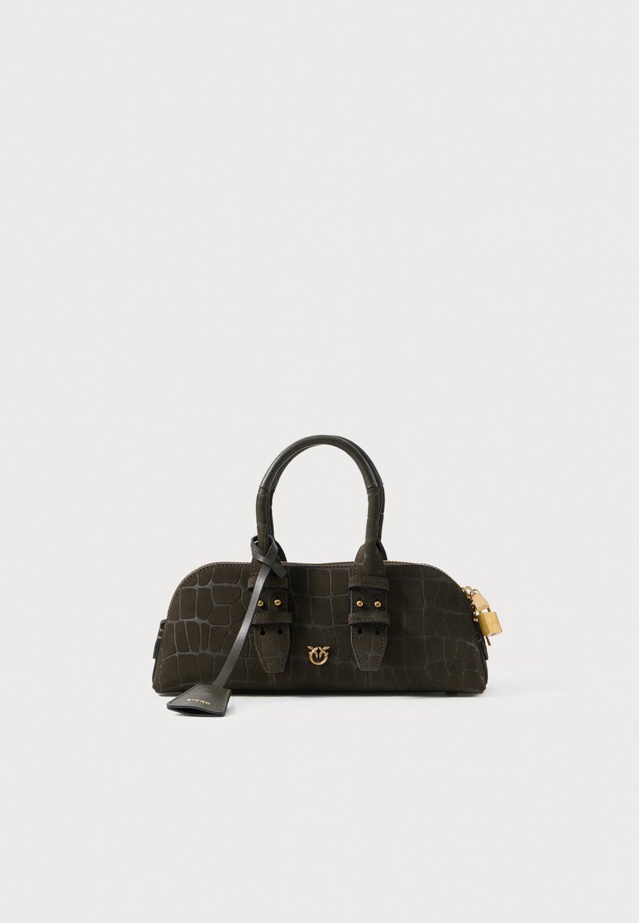 Сумка Pinko BOWLING BAG BAGUETTE, Verde Fango/Antique Gold-Coloured/Dark Brown
Сумка Pinko BOWLING BAG BAGUETTE, Verde Fango/Antique Gold-Coloured/Dark Brown