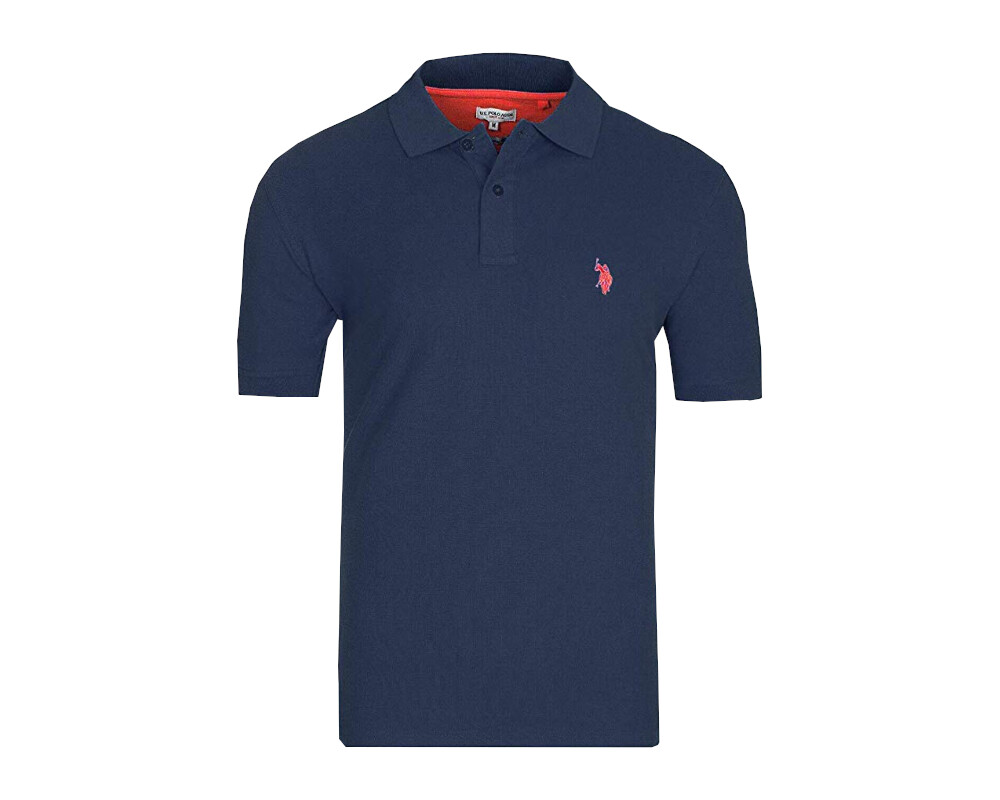 Поло U.S. Polo Assn. US Polo Assn. Basic, темно-синий 
Поло U.S. Polo Assn. US Polo Assn. Basic, темно-синий