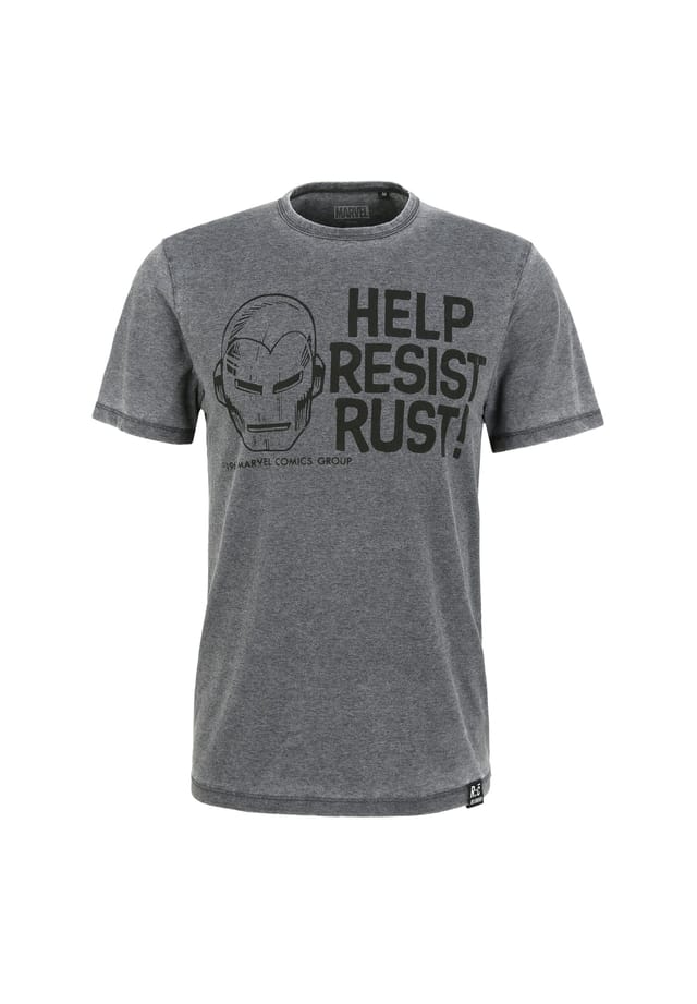 Футболка Marvel поможет противостоять ржавчине с крутым принтом Marvel Re:Covered, цвет charcoal
Футболка Marvel поможет противостоять ржавчине с крутым принтом Marvel Re:Covered, цвет charcoal