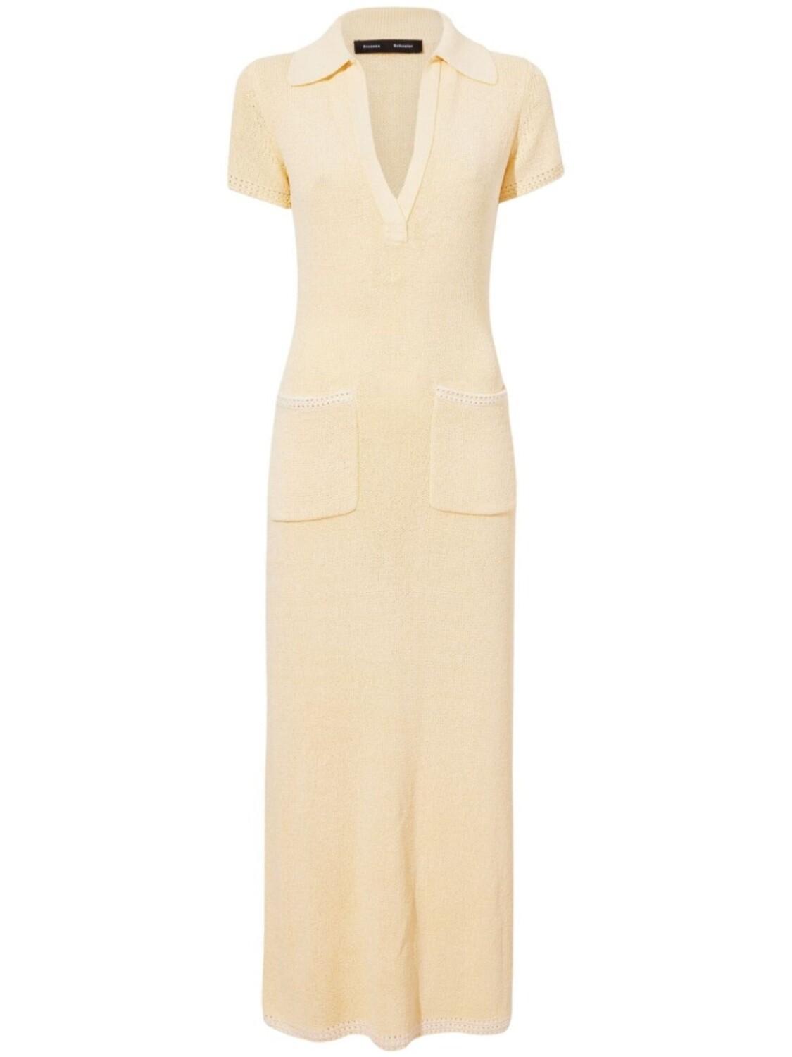 Proenza Schouler трикотажное платье с короткими рукавами, желтый
Proenza Schouler трикотажное платье с короткими рукавами, желтый