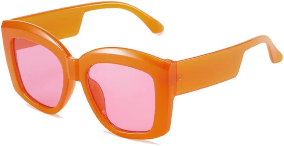 Ретро большие разноцветные солнцезащитные очки для женщин, защита от УФ-излучения UV400, для мужчин, фиолетово-оранжевые солнцезащитные очки LANGSER, Orange Pink
Ретро большие разноцветные солнцезащитные очки для женщин, защита от УФ-излучения UV400, для мужчин, фиолетово-оранжевые солнцезащитные очки LANGSER, Orange Pink