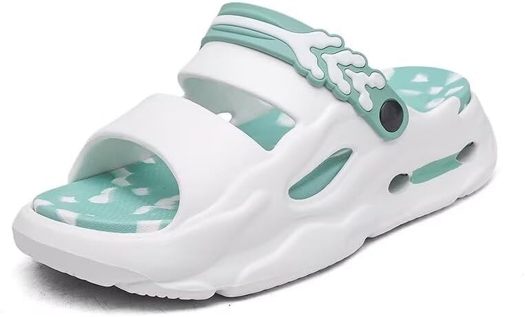 Мужские повседневные сабо, пляжные сандалии, водные обувь, легкие, комфортные, дышащие, сандалии без застежки для использования на улице, в саду и повседневной носке Lewhosy, белый
Мужские повседневные сабо, пляжные сандалии, водные обувь, легкие, комфортные, дышащие, сандалии без застежки для использования на улице, в саду и повседневной носке Lewhosy, белый